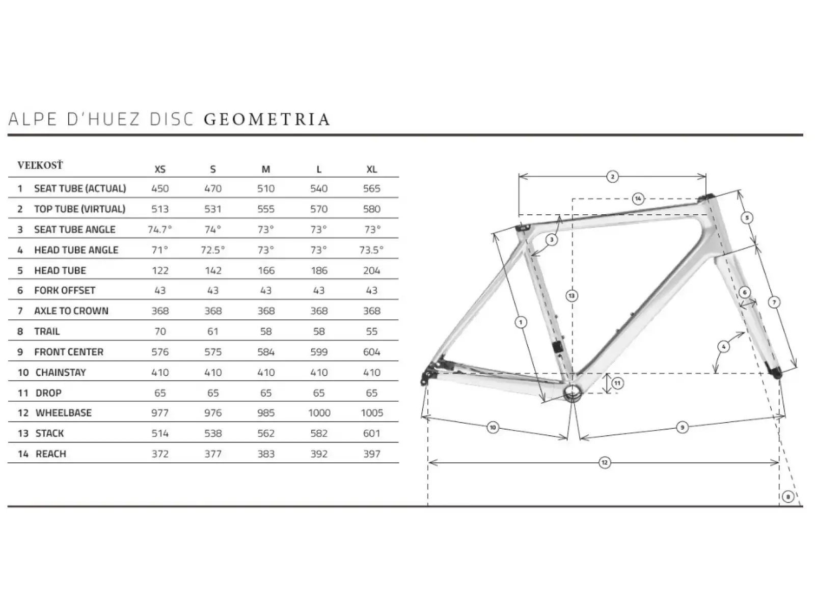Time Alpe d´Huez Disc road frame brilliant blue