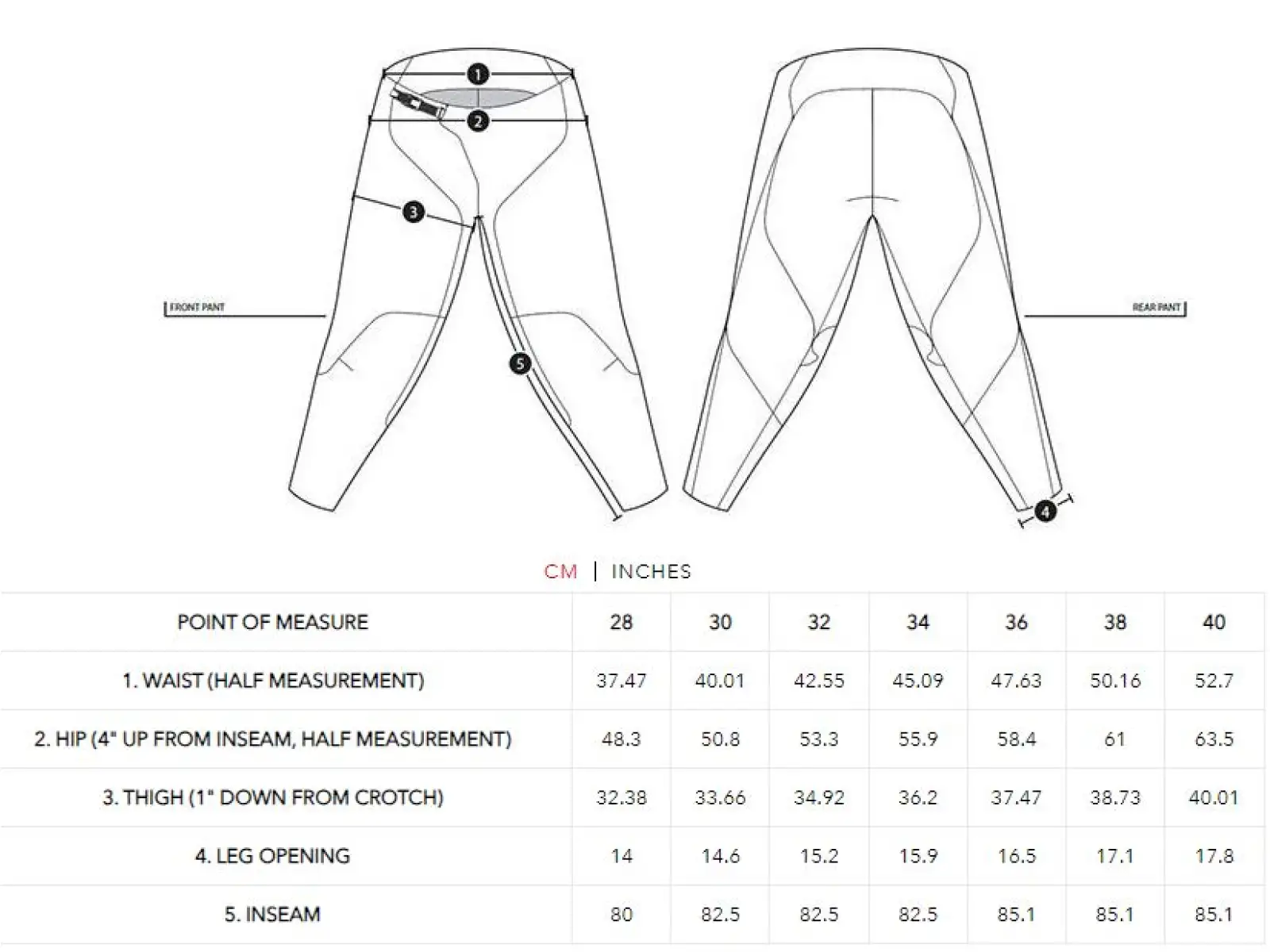Troy Lee Designs Skyline men's pants Mono Charcoal