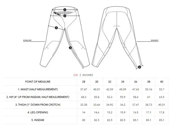 Troy Lee Designs Skyline men's pants Mono Charcoal