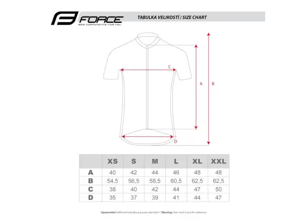 Force Vivid Lady women's jersey short sleeve black