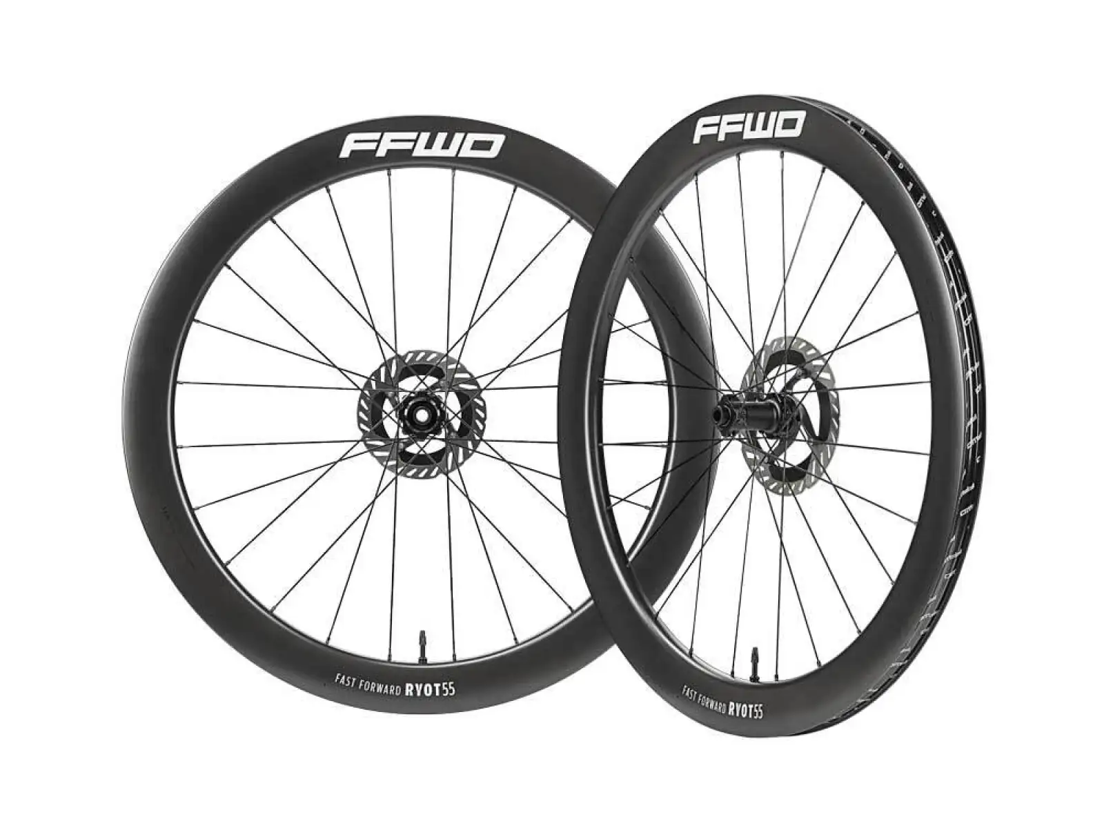 FFWD RYOT55 V2 DT240 2:1 EXP road carbon wheels White