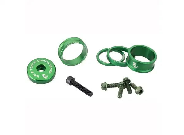 Wolf Tooth anodized color kit green
