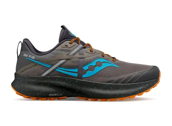Saucony Ride 15 TR running shoes Pewter/Agave