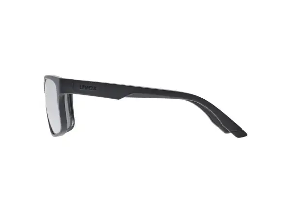 Uvex Poise sunglasses Black Matt/Mirror Silver