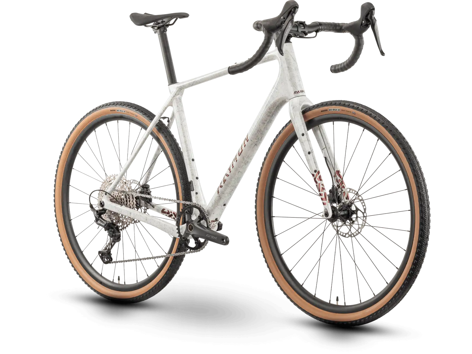 Raymon Soreno Comp 700 GRX gravel bike Marble White