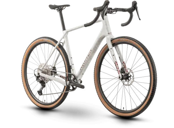 Raymon Soreno Comp 700 GRX gravel bike Marble White