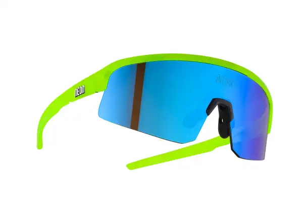 Neon Viper glasses Crystal Yellow Fluo Mirror Blue Cat 3