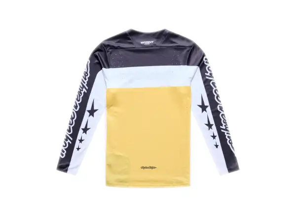 Troy Lee Designs Sprint Pro men's long sleeve jersey Yo Moto Butter