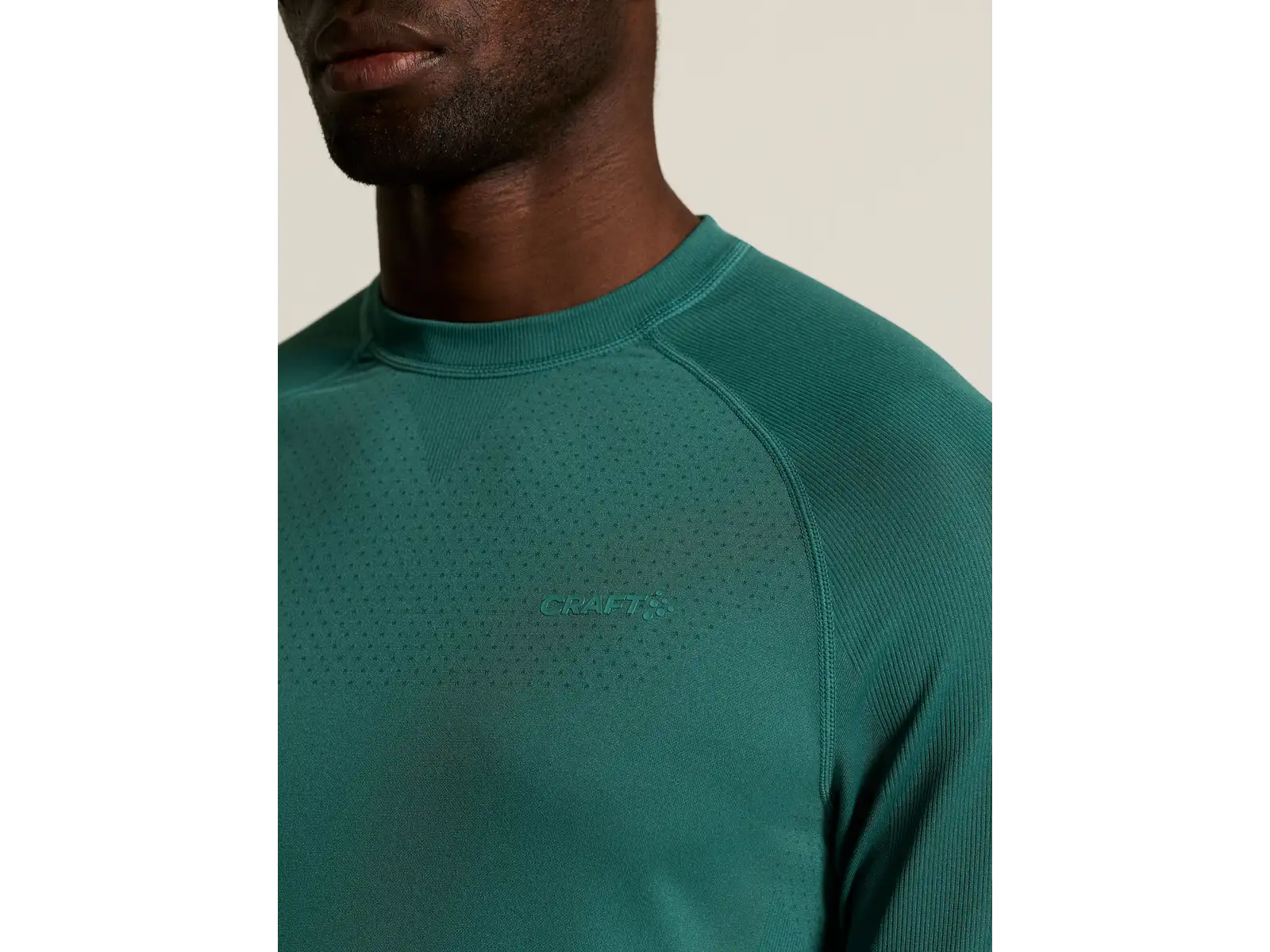 CRAFT Active Comfort LS 2 men's T-shirt green