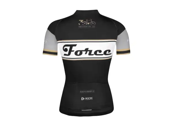 Force Retro Lady jersey short sleeve black/gold