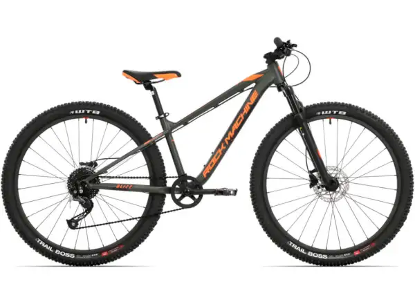 Rock Machine Blizz 27 HD Mat Khaki/Neon Orange/Black children's bike