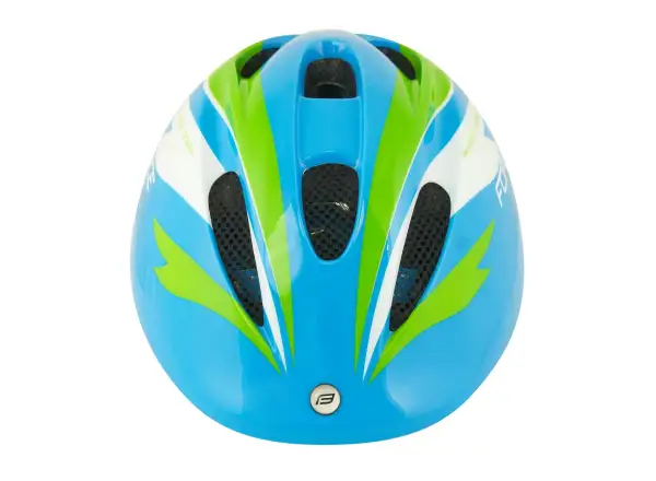 Force Fun Stripes children's helmet blue/green
