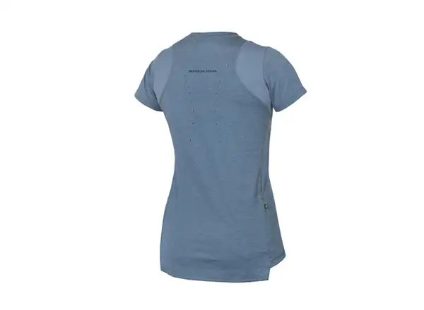 Endura SingleTrack women's jersey short sleeve Bluesteel