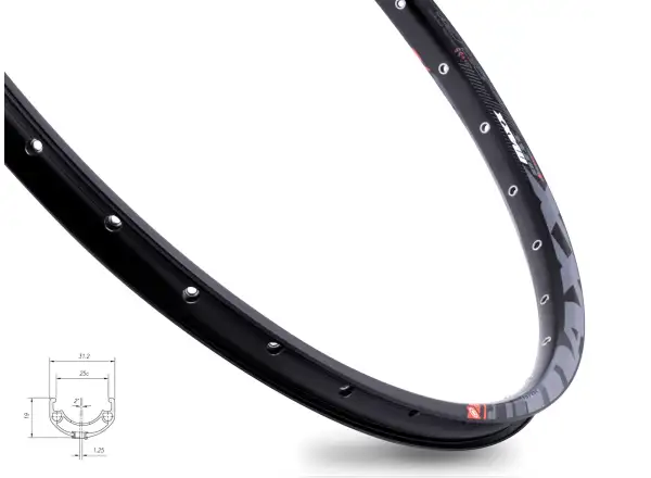 Mach1 Maxx Disc 27.5" MTB rim 32 holes black