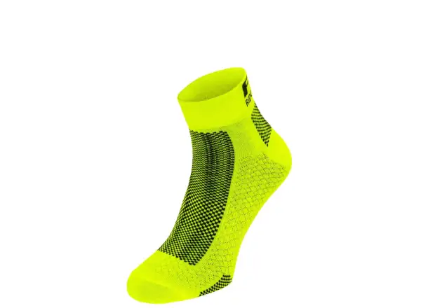 R2 Easy cycling socks neon yellow/black