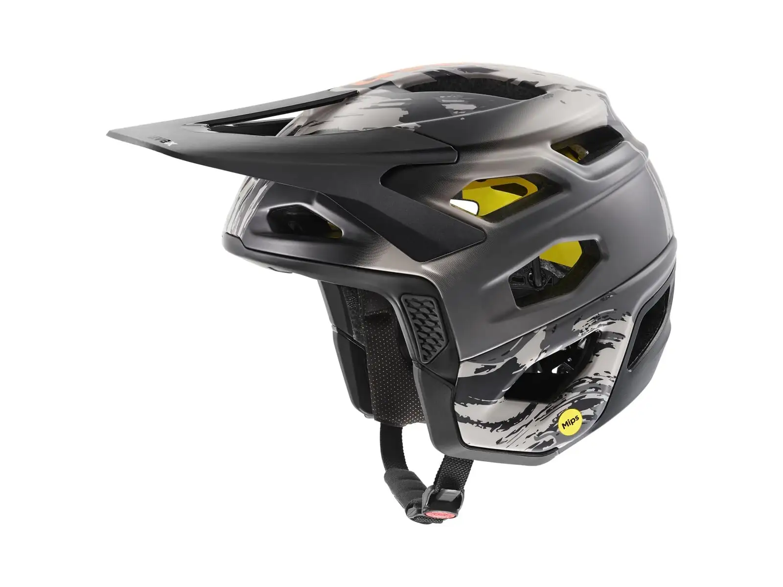 Uvex Revolt Mips helmet Oak Brown/Orange Matte