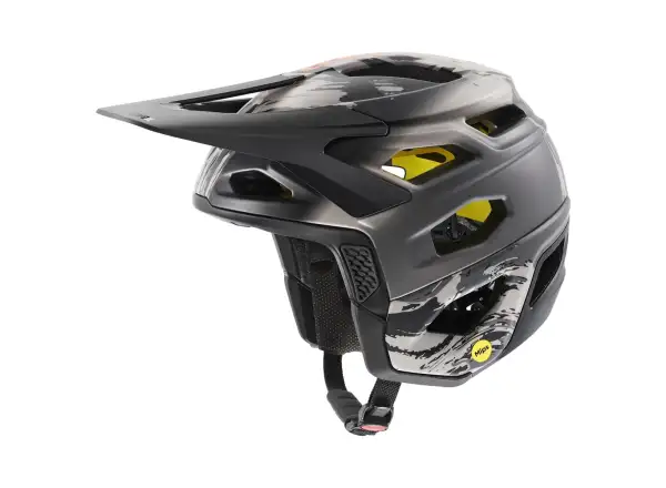 Uvex Revolt Mips helmet Oak Brown/Orange Matte