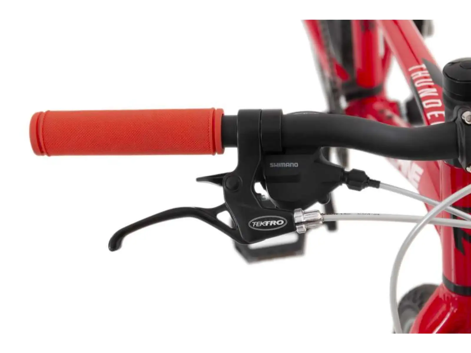Rock Machine Thunder 24 children's bike Gloss Red/White/Black