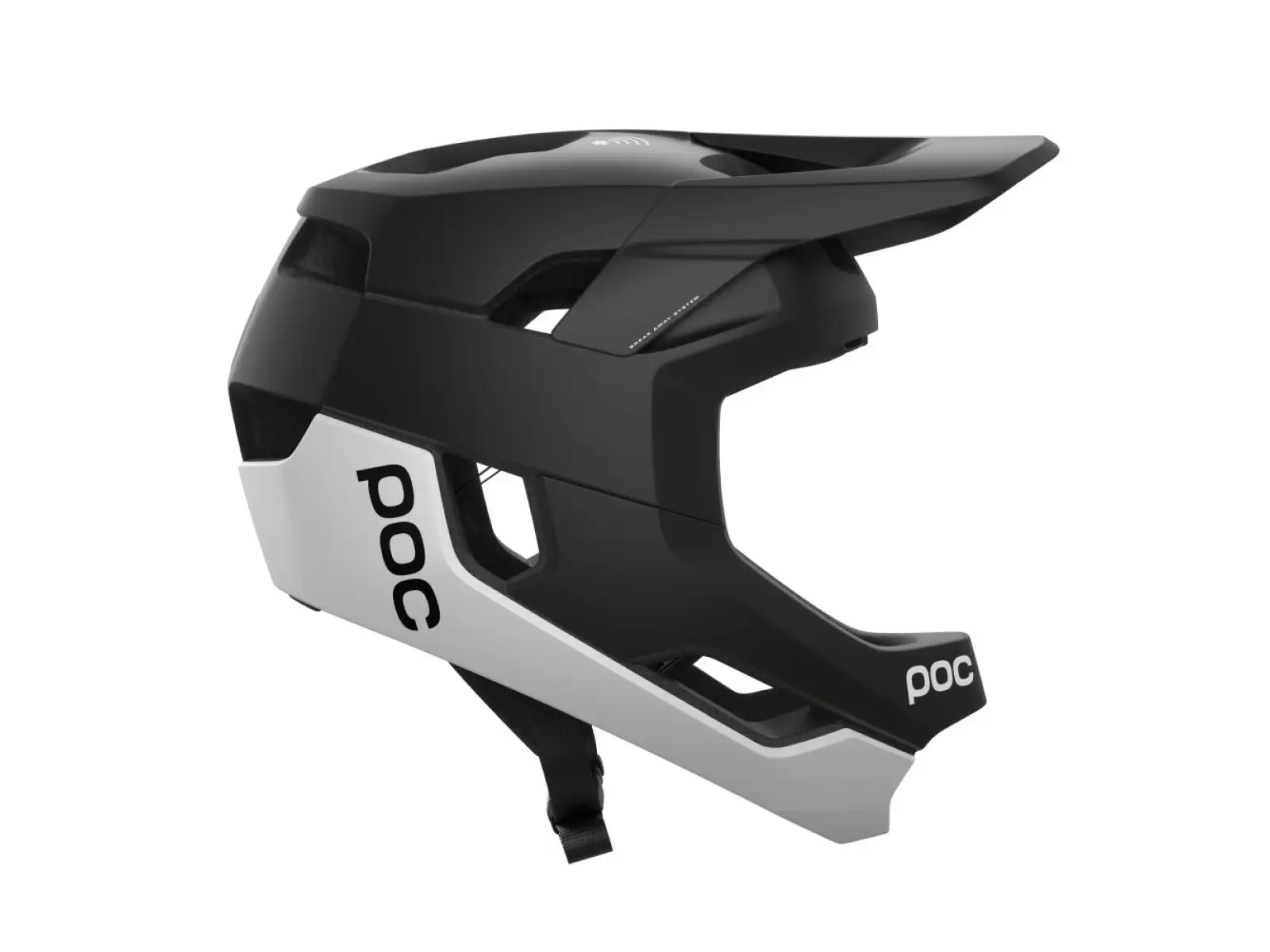 POC Otocon Race Mips helmet Uranium Black Matt/Hydrogen White