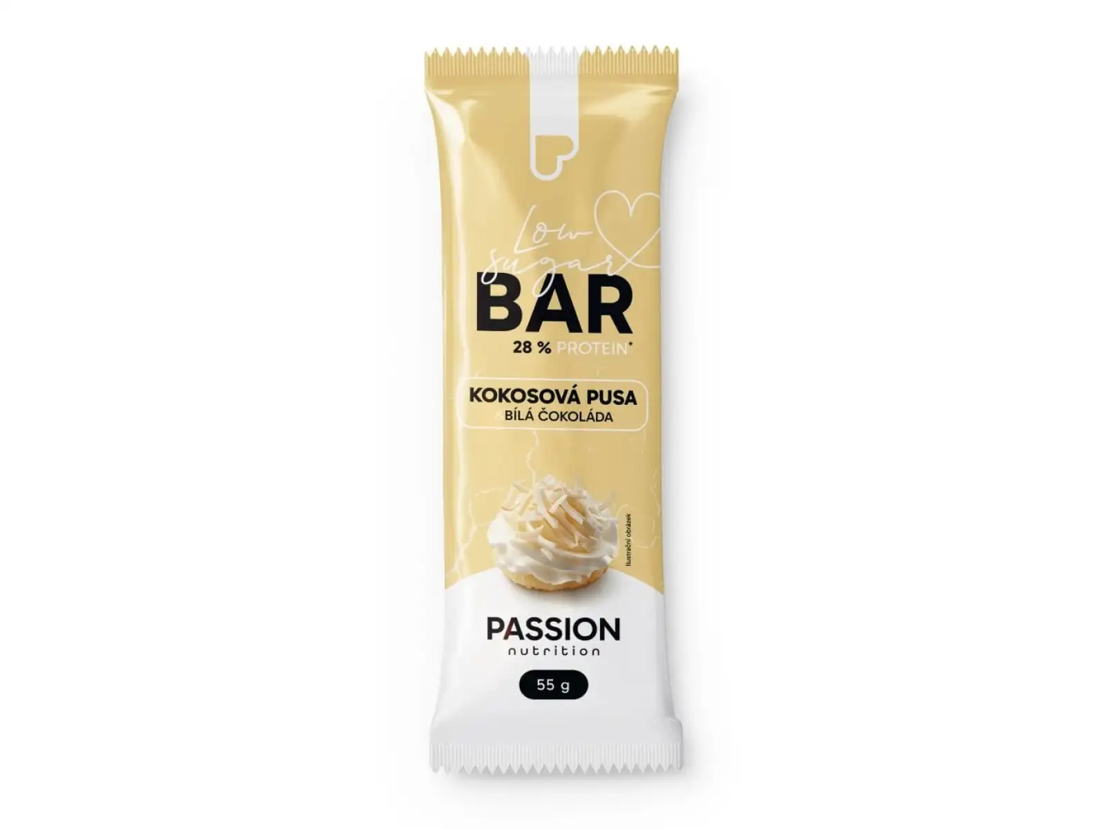 Passion Bar Coconut kiss with white chocolate 55 g
