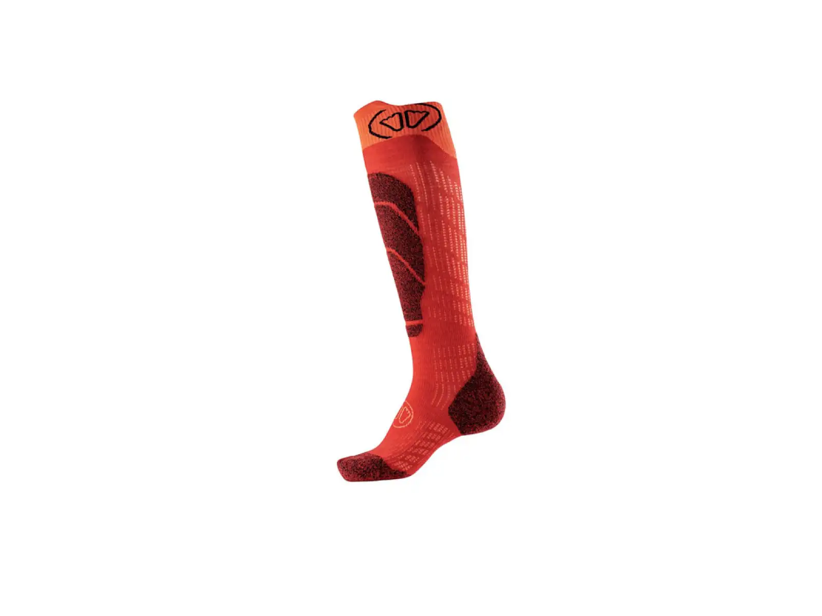 Sidas Ski Merino Junior kids ski socks red-orange
