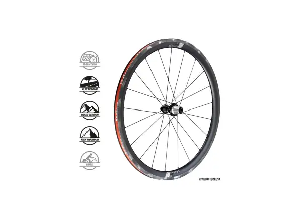 Vision SC40 RB CH-TL built wheels SH11 w/QR