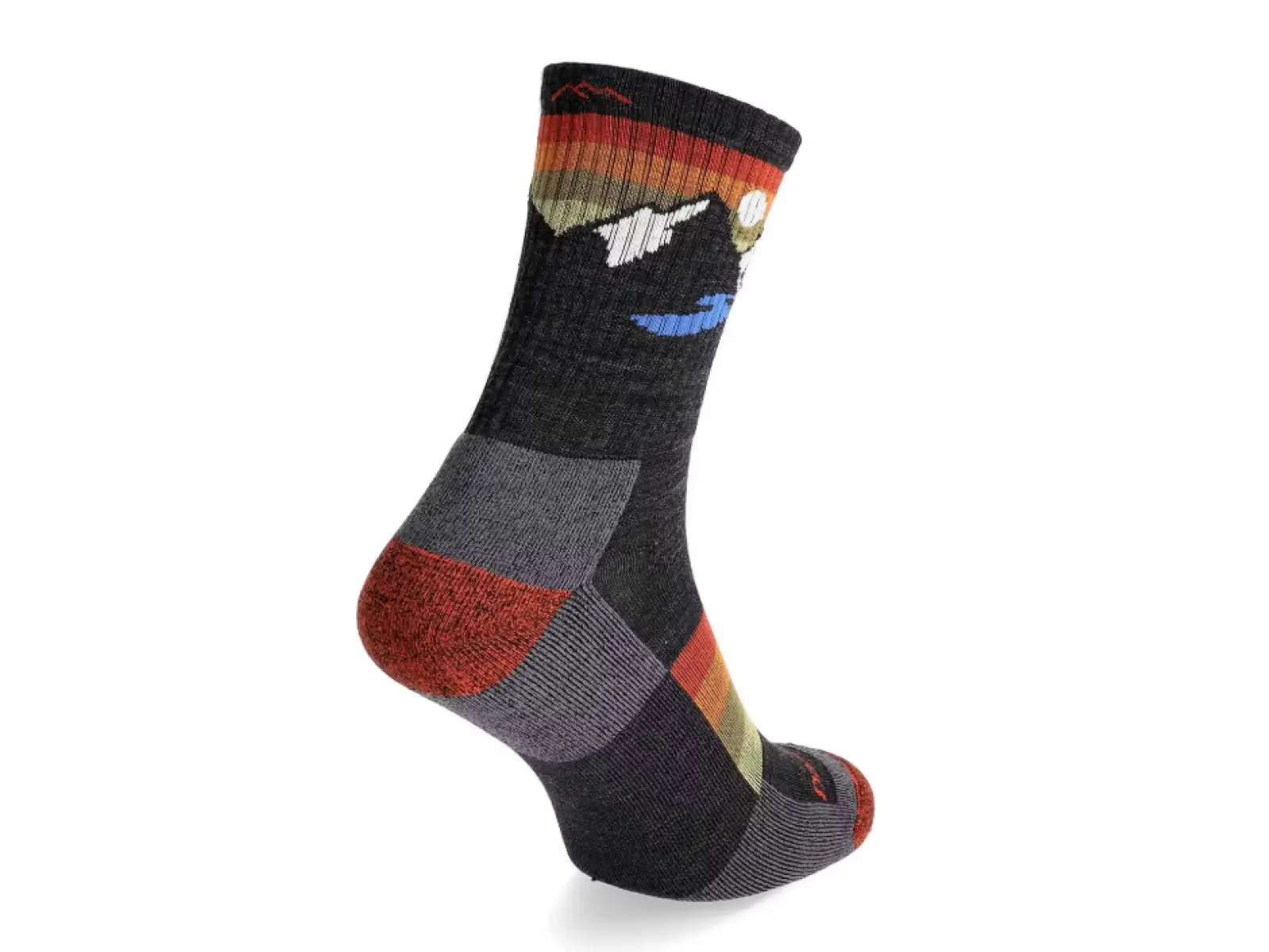 Darn Tough Sunset Ridge MicroCrew Lightweight Cushion men's socks Charcoal
