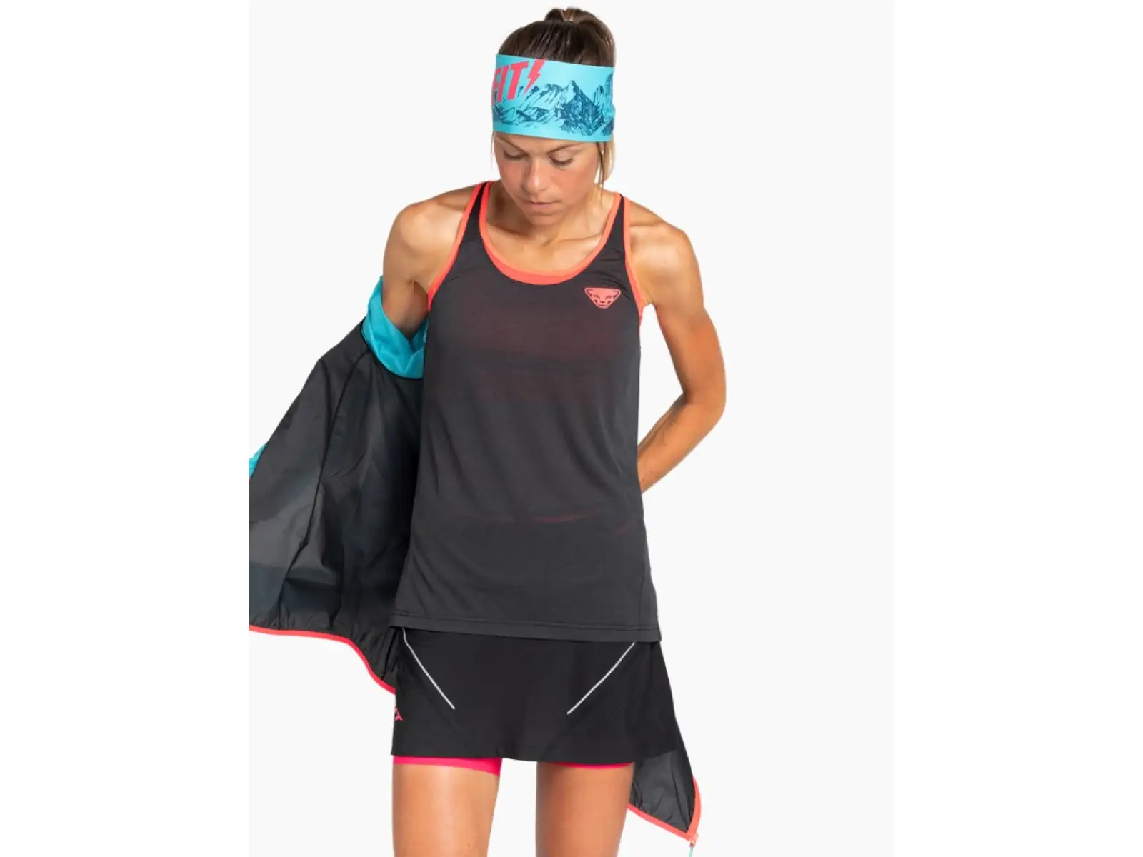 Dynafit Graphic Performance headband pink glo