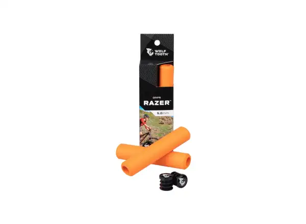 Wolf Tooth Razer 5 mm grips orange