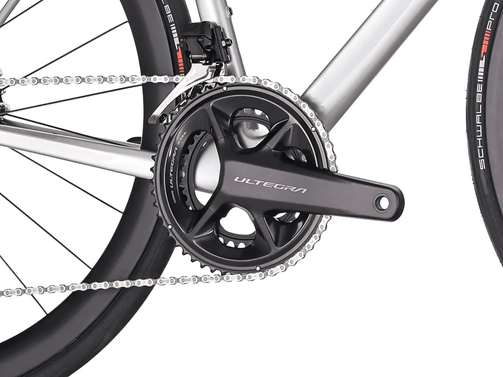 Superior RR 9.8 road bike Gloss Chrome Silver/Black Metallic