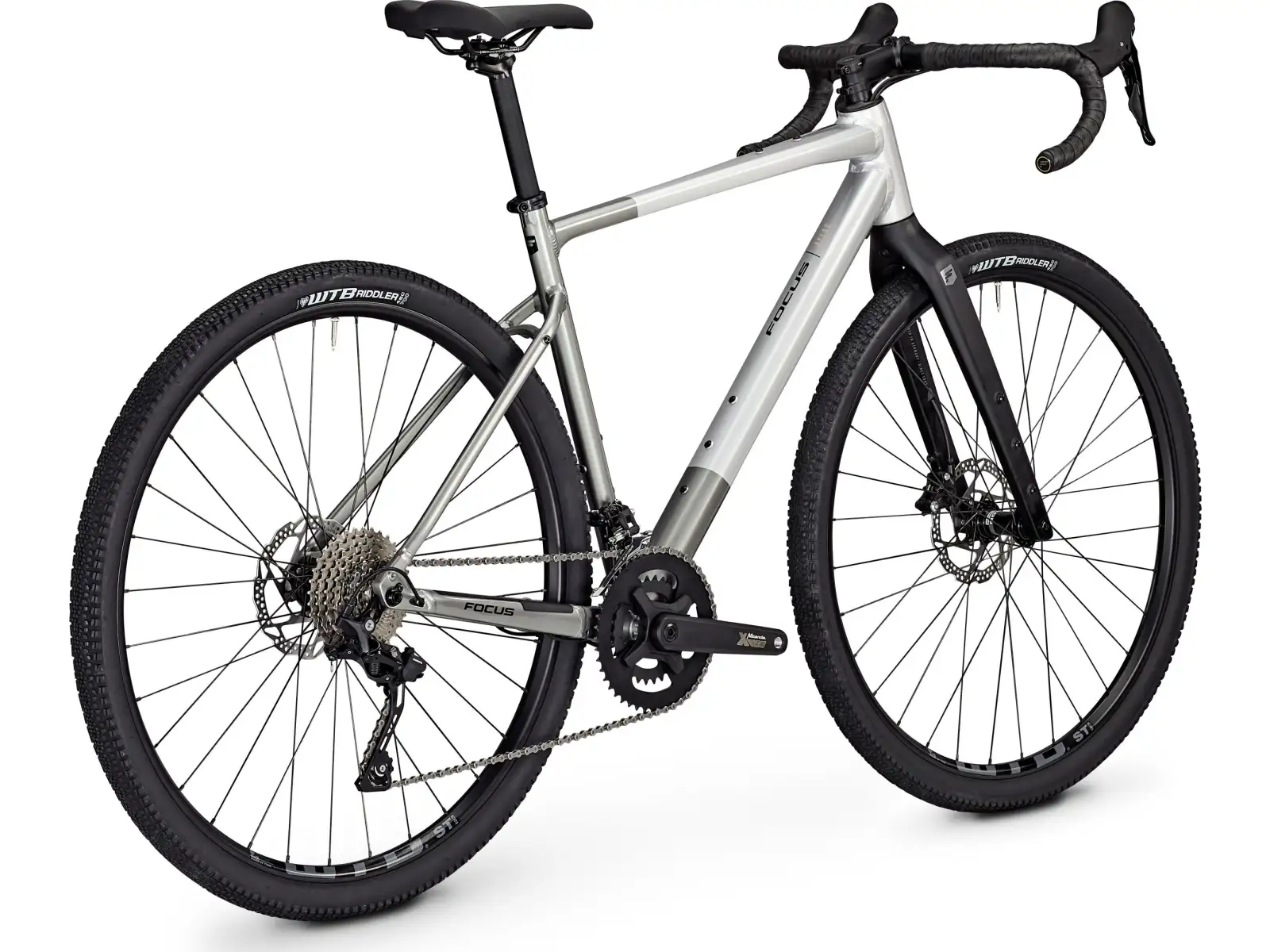 Focus Atlas 6.7 DI gravel bike Nepalsilver Glossy/Steelgrey Glossy