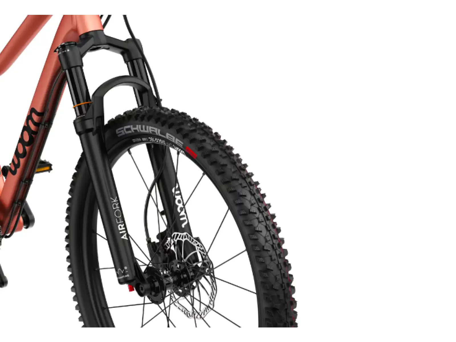 Woom 5 OFF Air kids bike 24" Copper