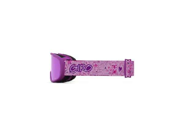 Giro Buster children's ski goggles Purple Koala/Amber Pink