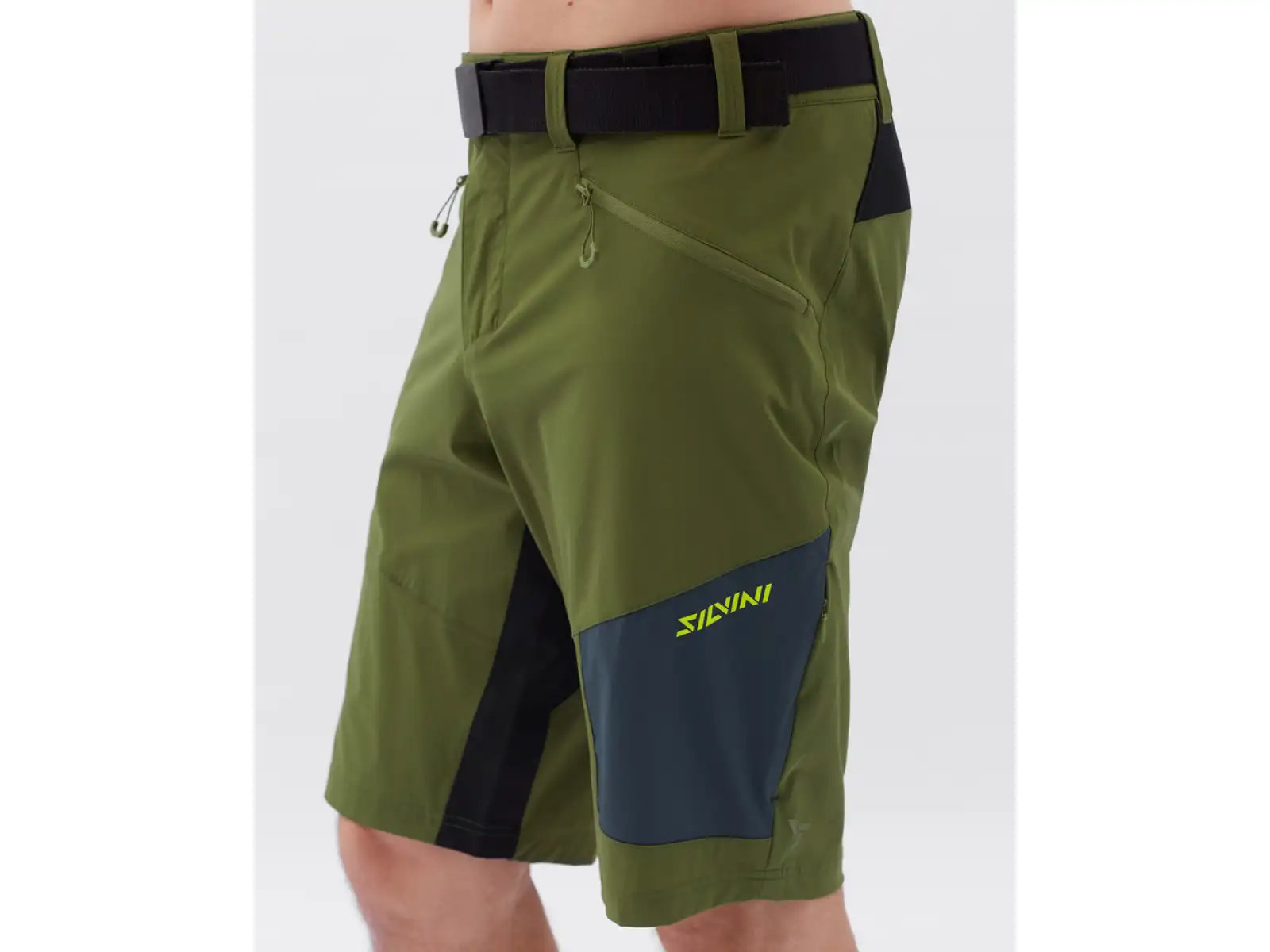 Silvini Rango Pro men's shorts Olive/Ocean