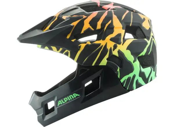 Alpina Rupi children's helmet Fading-Neon Matt
