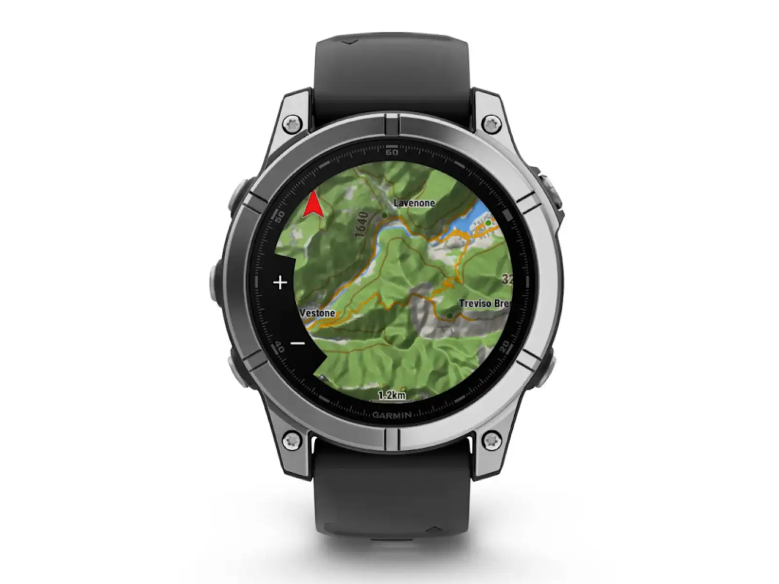 Garmin fenix E - 47 mm AMOLED smart watch Slate Grey Steel