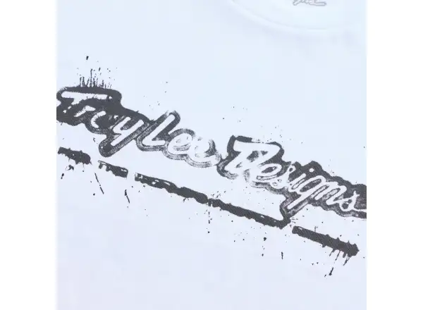 Troy Lee Designs Repeat men's T-shirt short sleeve White