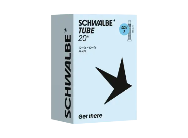 Schwalbe tube MTB 20" 40/62-406/428 Clik valve 40 mm