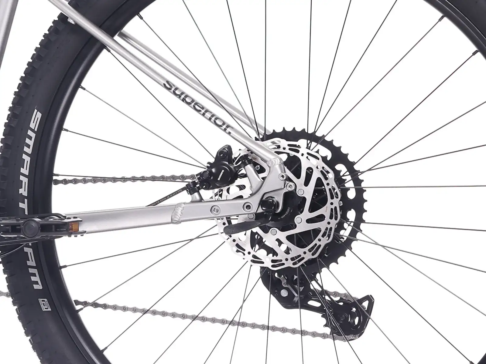 Superior XC 6.2 mountain bike Matte Dark Chrome