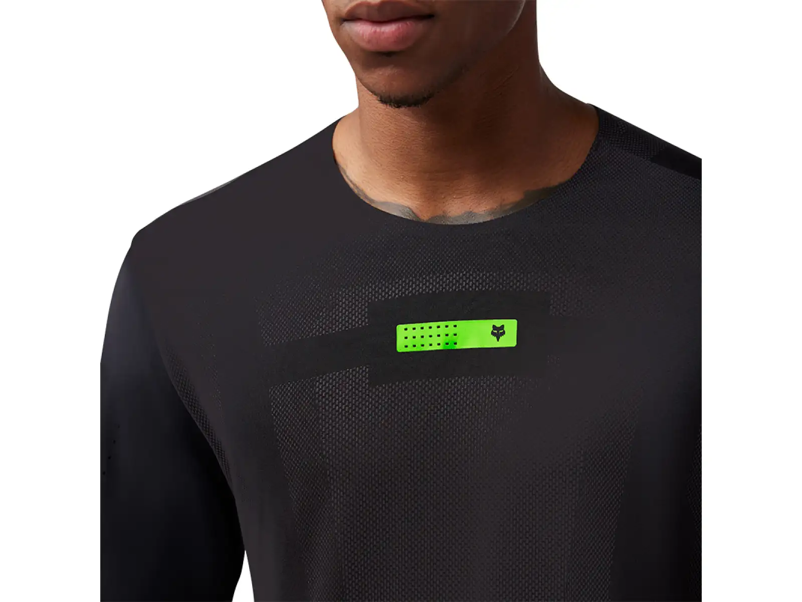 Fox Rawtec men's jersey long sleeve Black