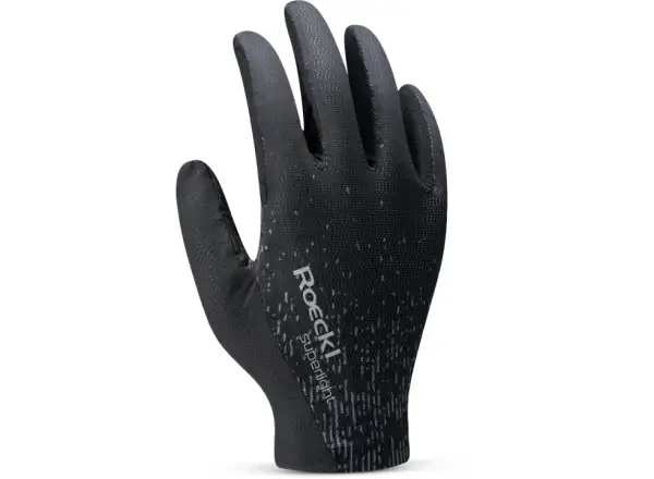Roeckl Mittelberg cycling gloves Black Shadow