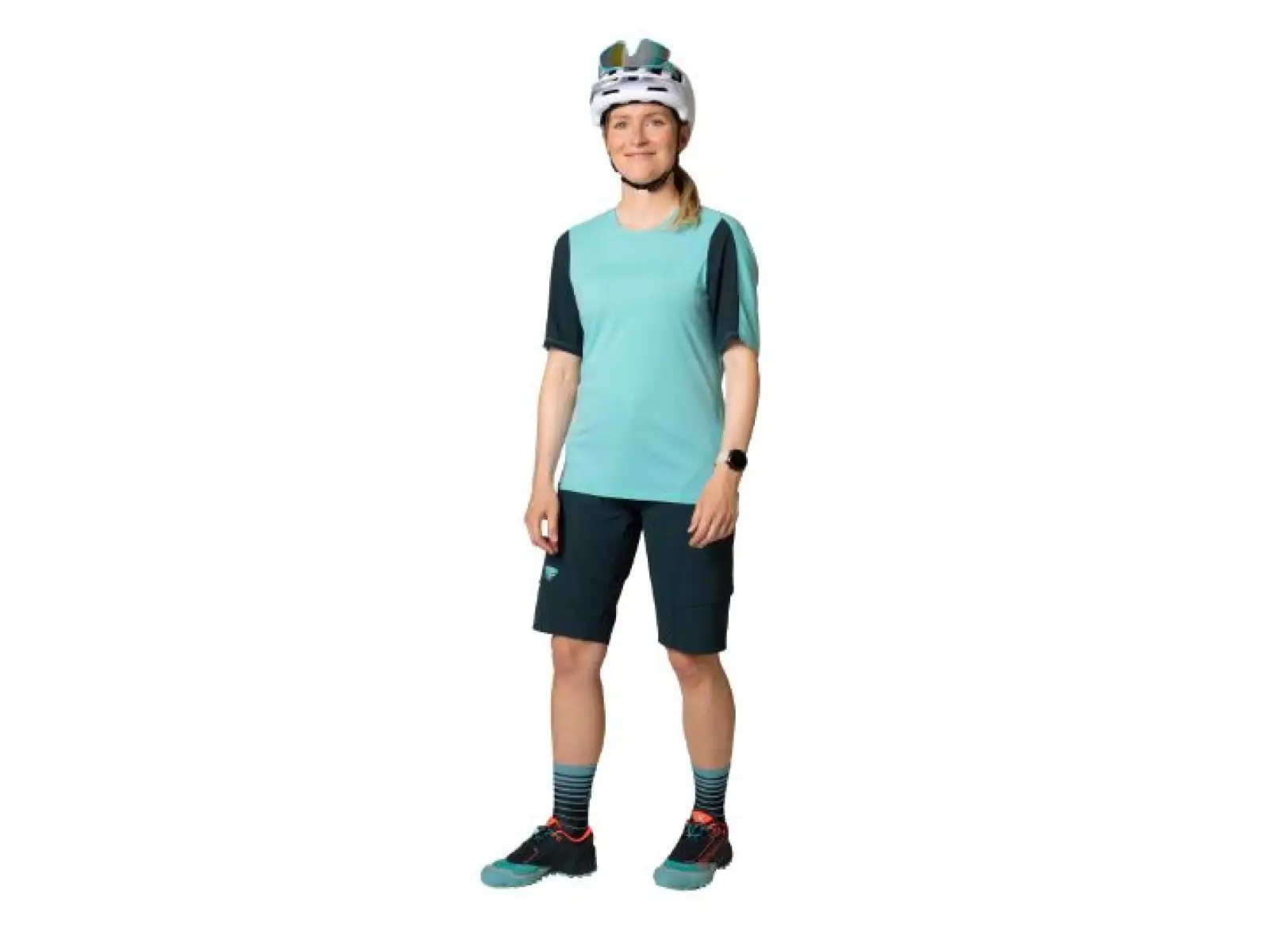 Dynafit Ride Dynastretch women's shorts Blueberry/Marine Blue