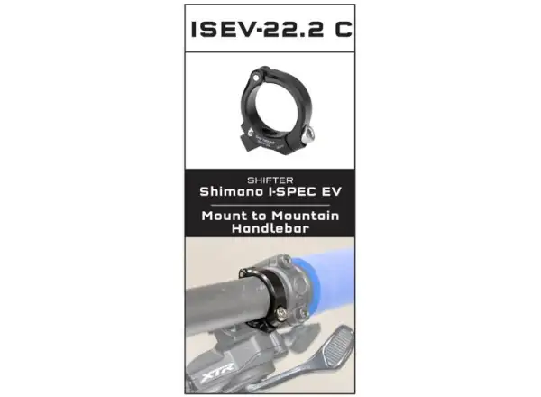 Wolf Tooth ShiftMount adapter from 22.2 mm to I-Spec EV