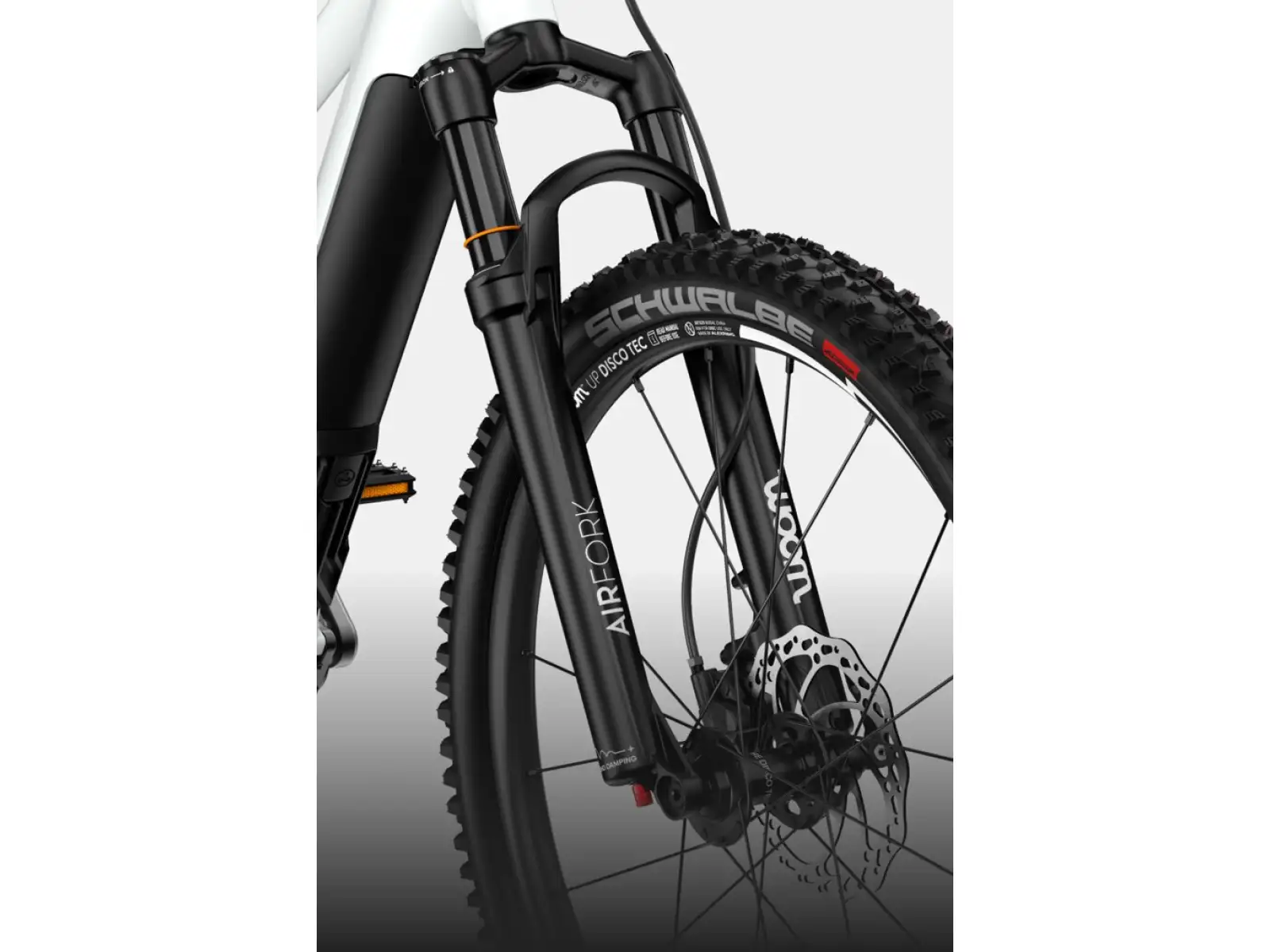 Woom UP 6 Limited kids' e-bike Cirrus Cloud