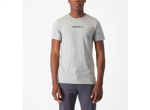 Castelli Classico men's T-shirt short sleeve Grey