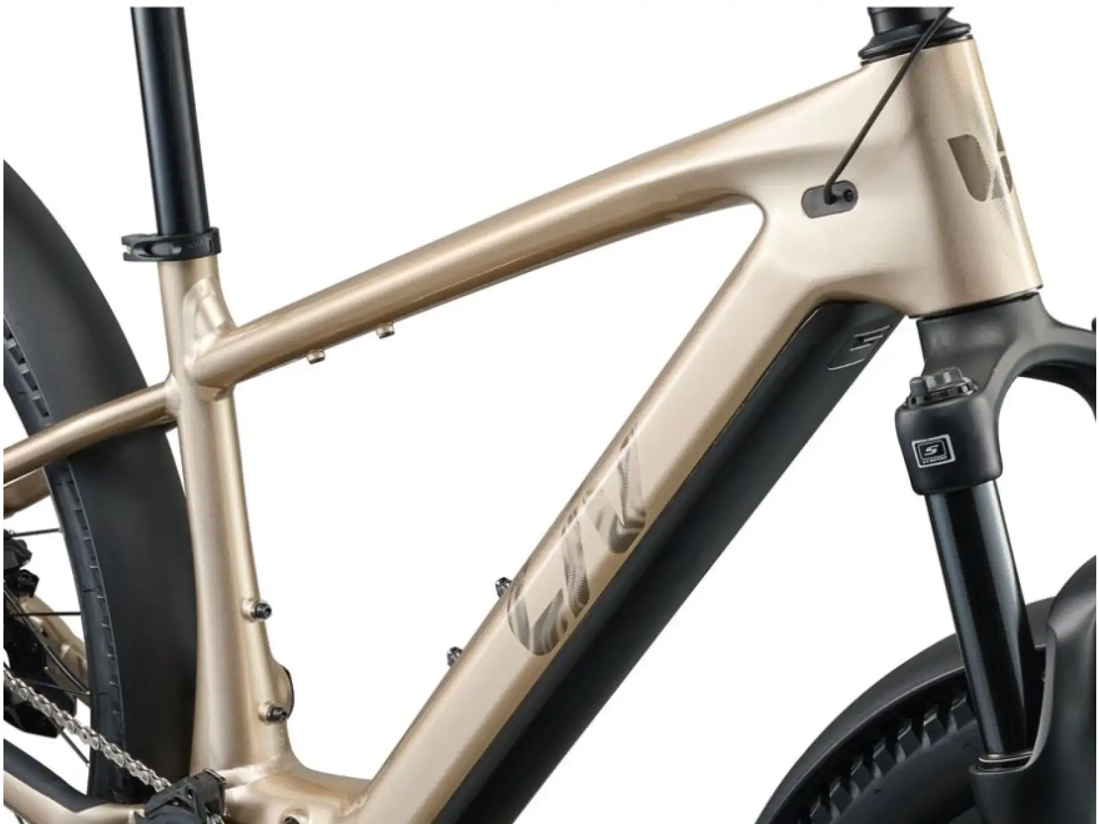 Liv Tempt E+ EX BOX mountain e-bike Sandshell