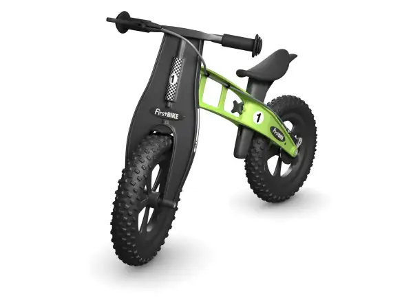 First Bike FAT children's balance bike Green