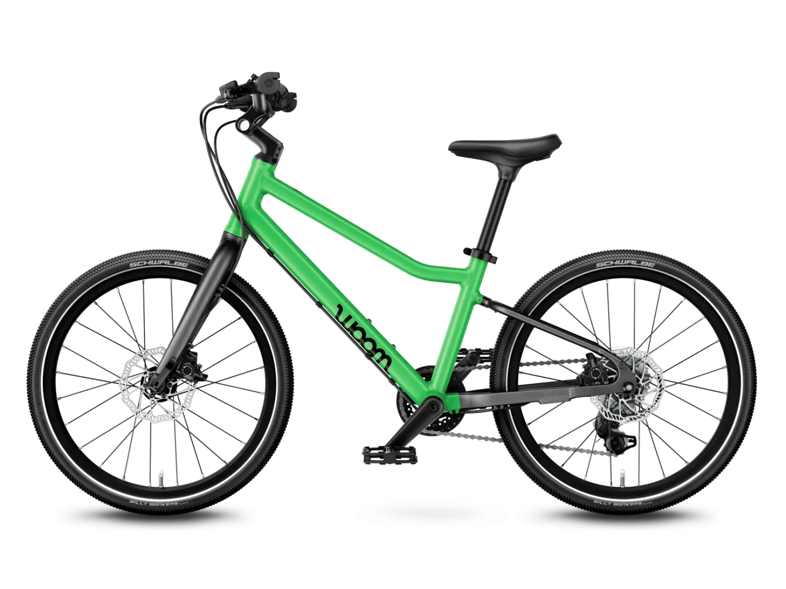 Woom 4 Explore children's bike 20" Jungle Green
