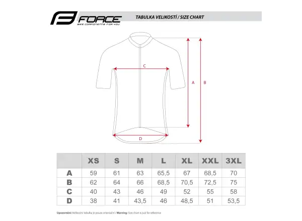 Force Shard Lady jersey short sleeve grey/black