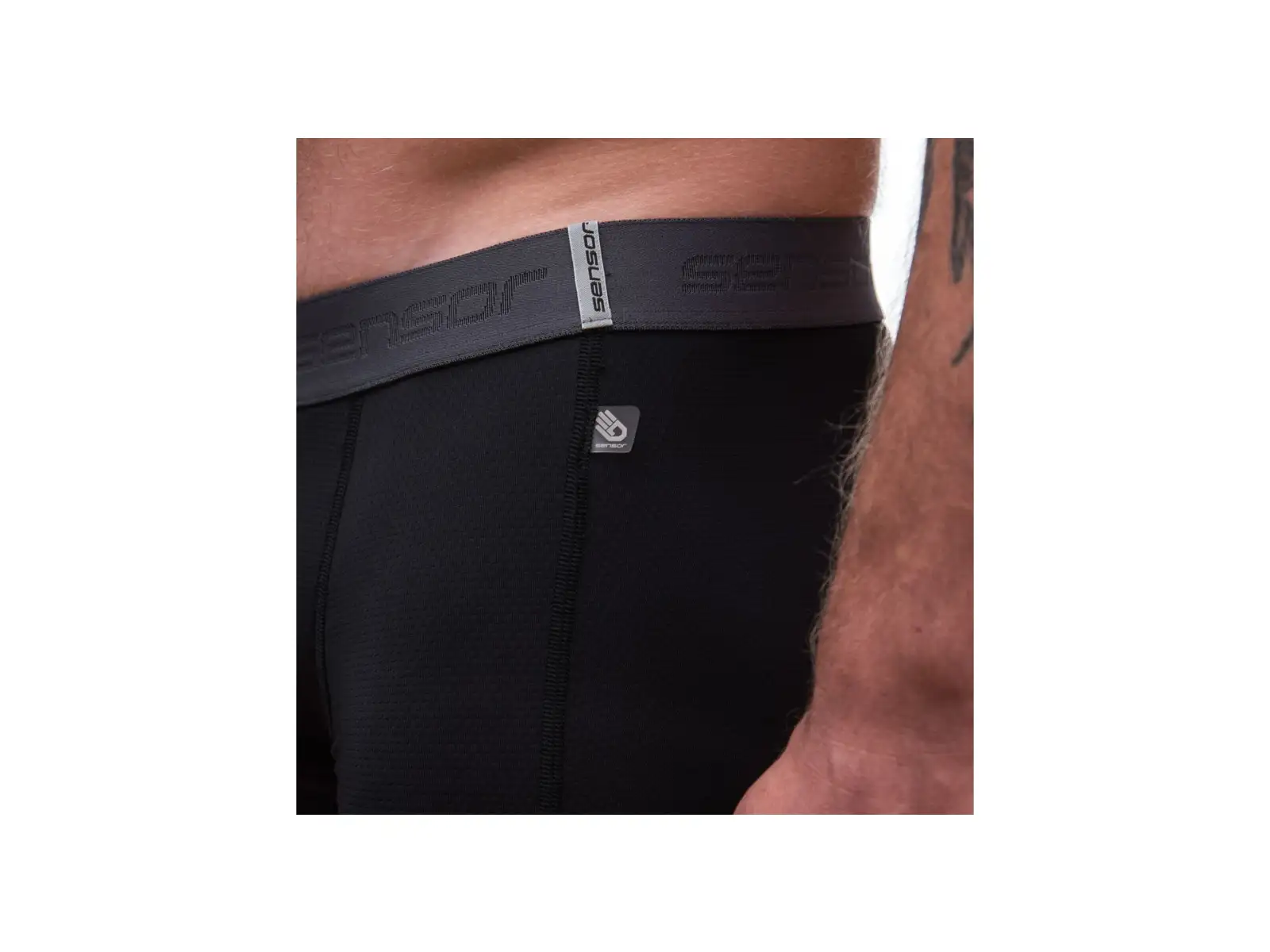 Sensor Coolmax Tech 3-pack men's base layer black/sapphire